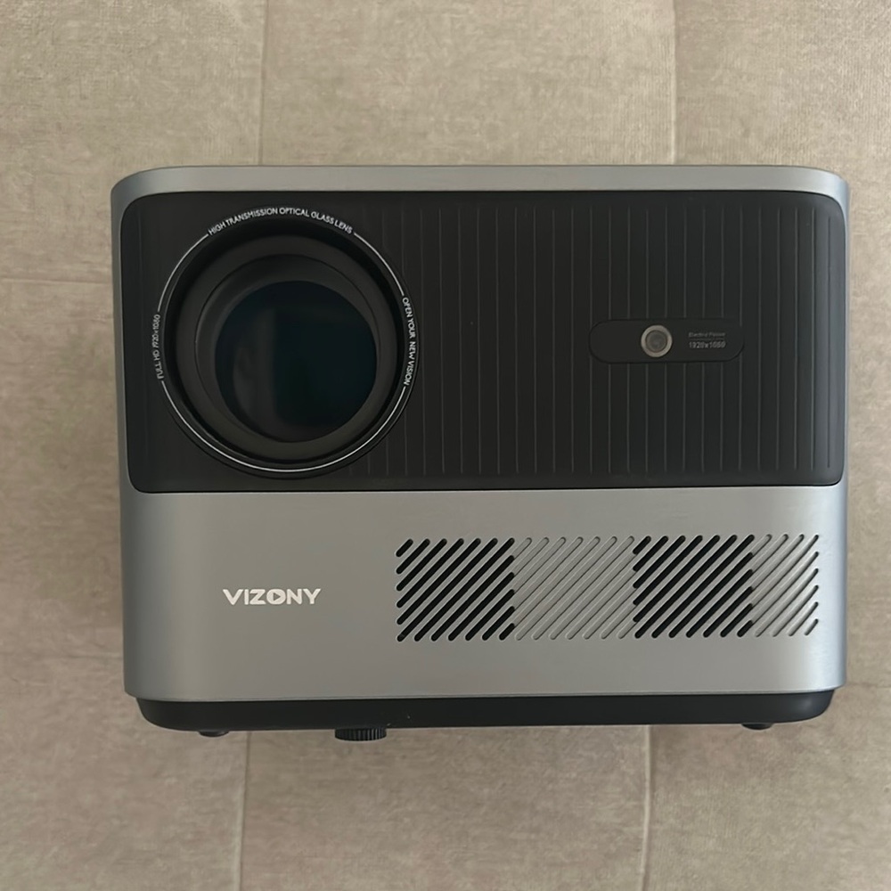 Vizony Black and Gray Projector